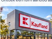 Kaufland winkel in een winkelomgeving
